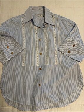 Coach 1941 Cotton and Lace Blouse